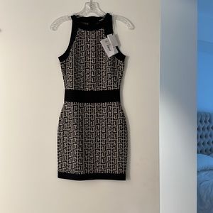 Balmain Monogram Knit Dress